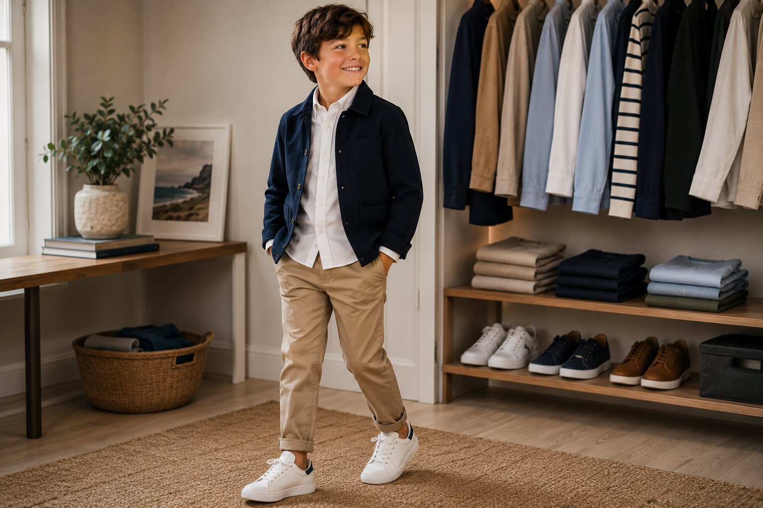 Kids Smart Casual Trousers